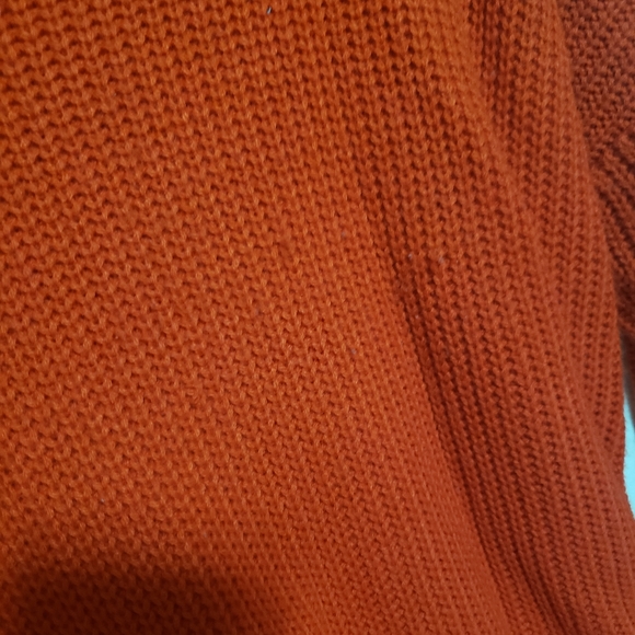 So Brand Red Braided Knit Sweater XXL - Picture 4 of 6